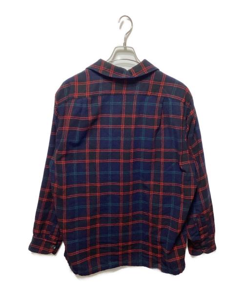 PENDLETON（ペンドルトン）PENDLETON (ペンドルトン) ボードシャツ ネイビー×レッド サイズ:XLの古着・服飾アイテム