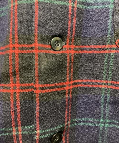 PENDLETON（ペンドルトン）PENDLETON (ペンドルトン) ボードシャツ ネイビー×レッド サイズ:XLの古着・服飾アイテム