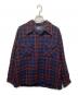 PENDLETON（ペンドルトン）の古着「ボードシャツ」｜ネイビー×レッド