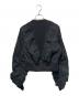 THINGS THAT MATTER (シングスザットマター) STONE NYLON GATHER PULLOVER ブラック サイズ:FREE：6000円