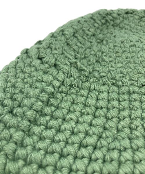 WIND AND SEA（ウィンダンシー）WIND AND SEA (ウィンダンシー) kijima takayuki (キジマタカユキ) Fishnet Recycled Hand Knit Sailor Hat グリーンの古着・服飾アイテム