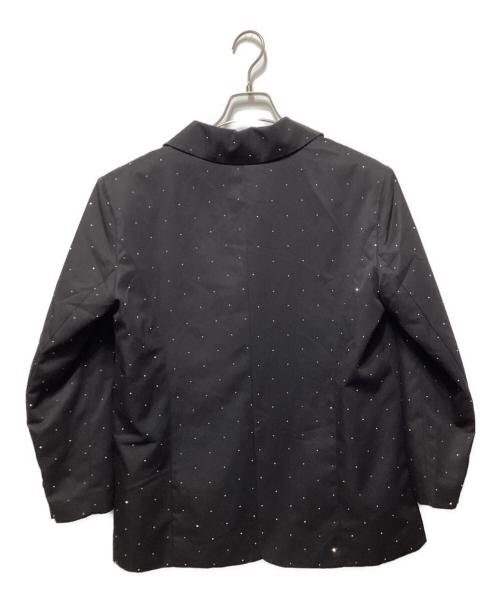 darich（ダーリッチ）darich (ダーリッチ) ルーズシングルスタッズジャケット ブラック サイズ:freeの古着・服飾アイテム