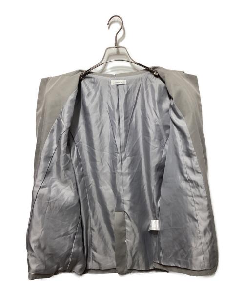 darich（ダーリッチ）darich (ダーリッチ) ルーズシングルスタッズジャケット グレー サイズ:freeの古着・服飾アイテム