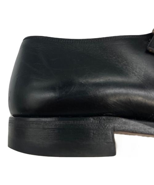 SCOTCH GRAIN（スコッチグレイン）SCOTCH GRAIN (スコッチグレイン) ダブルモンクストラップシューズ ブラック サイズ:25.5の古着・服飾アイテム