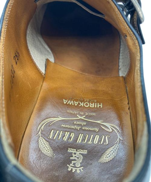 SCOTCH GRAIN（スコッチグレイン）SCOTCH GRAIN (スコッチグレイン) ダブルモンクストラップシューズ ブラック サイズ:25.5の古着・服飾アイテム