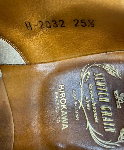 SCOTCH GRAIN（スコッチグレイン）SCOTCH GRAIN (スコッチグレイン) ダブルモンクストラップシューズ ブラック サイズ:25.5の古着・服飾アイテム