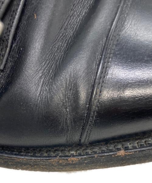 SCOTCH GRAIN（スコッチグレイン）SCOTCH GRAIN (スコッチグレイン) ダブルモンクストラップシューズ ブラック サイズ:25.5の古着・服飾アイテム