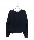 SIMPLICITEシンプリシテ）の古着「ガーター編みプルオーバー」｜ブラック