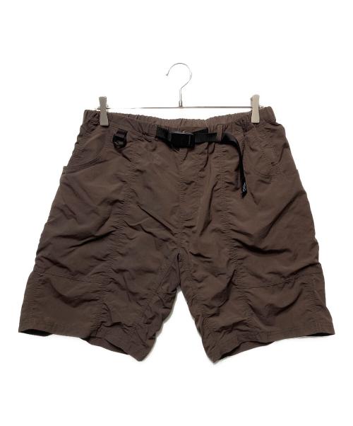 GRAMICCI（グラミチ）GRAMICCI (グラミチ) ナイロンギアショーツ ブラウン サイズ:XLの古着・服飾アイテム