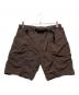 GRAMICCI（グラミチ）の古着「ナイロンギアショーツ」｜ブラウン