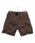 GRAMICCI (グラミチ) ナイロンギアショーツ ブラウン サイズ:XL：6000円