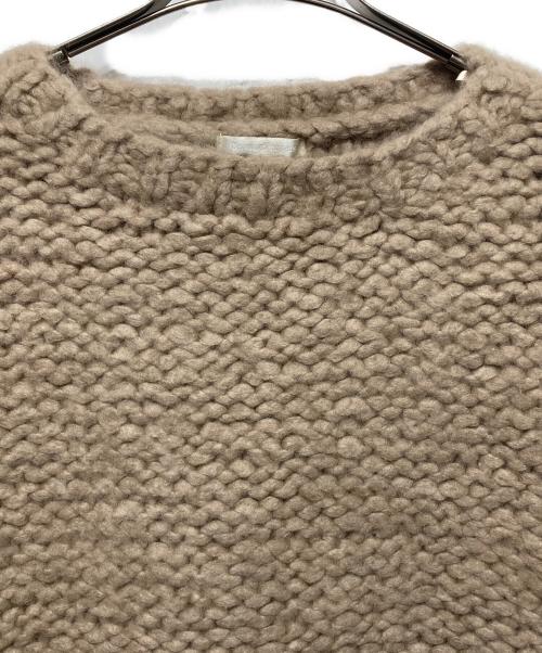 Drawing Numbers（ドローイングナンバーズ）Drawing Numbers (ドローイングナンバーズ) カシミヤローゲージニット ベージュ サイズ:38の古着・服飾アイテム
