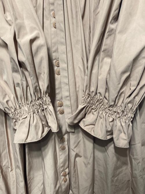 machatt（マチャット）machatt (マチャット) リボンバックティアードドレスワンピース ベージュ サイズ:freeの古着・服飾アイテム