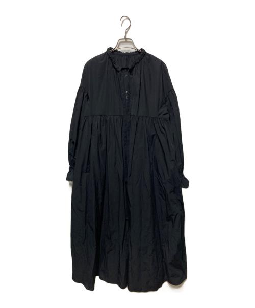 machatt（マチャット）machatt (マチャット) リボンバックティアードドレスワンピース ブラック サイズ:FREEの古着・服飾アイテム