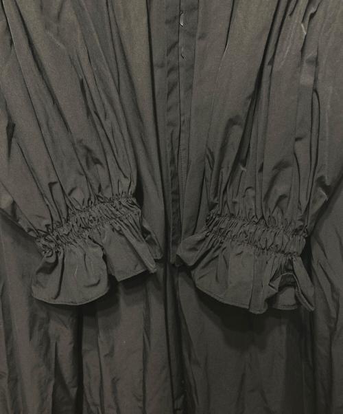 machatt（マチャット）machatt (マチャット) リボンバックティアードドレスワンピース ブラック サイズ:FREEの古着・服飾アイテム