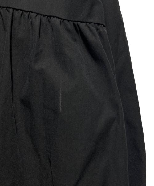 machatt（マチャット）machatt (マチャット) リボンバックティアードドレスワンピース ブラック サイズ:FREEの古着・服飾アイテム