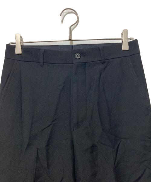 noir kei ninomiya（ノワール ケイ ニノミヤ）noir kei ninomiya (ノワール ケイ ニノミヤ) ウールモヘヤドスキンパンツ ブラック サイズ:Sの古着・服飾アイテム