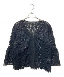 Diagram GRACE CONTINENTAL（ダイアグラム グレースコンチネンタル）の古着「スターレーストップ」｜ブラック