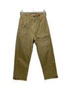 NIGEL CABOURNナイジェルケーボン）の古着「ブリティッシュアーミーパンツ(クラシック)」｜ベージュ