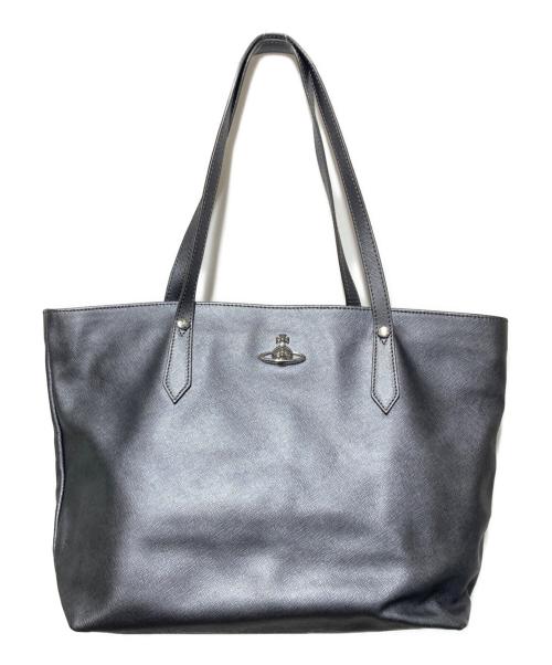 Vivienne Westwood（ヴィヴィアンウエストウッド）Vivienne Westwood (ヴィヴィアンウエストウッド) トートバッグ シルバーの古着・服飾アイテム