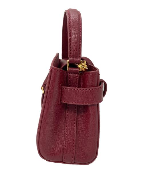 CHARLES & KEITH（チャールズアンドキース）CHARLES & KEITH (チャールズアンドキース) ミニショルダーバッグ レッドの古着・服飾アイテム