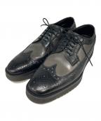 REGALリーガル）の古着「メダリオンシューズ」｜ブラック