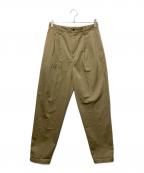 Dickies×ok.soonディッキーズ×オクスン）の古着「2tuck tapered chino pants」｜ベージュ