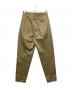 Dickies (ディッキーズ) ok.soon (オクスン) 2tuck tapered chino pants ベージュ サイズ:Ｌ：10000円