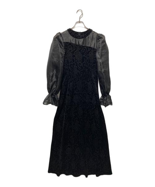 AMAIL（アマイル）AMAIL (アマイル) Mature paypuri dress ブラック サイズ:XSの古着・服飾アイテム
