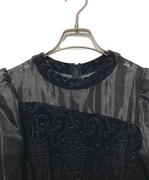 AMAIL（アマイル）AMAIL (アマイル) Mature paypuri dress ブラック サイズ:XSの古着・服飾アイテム