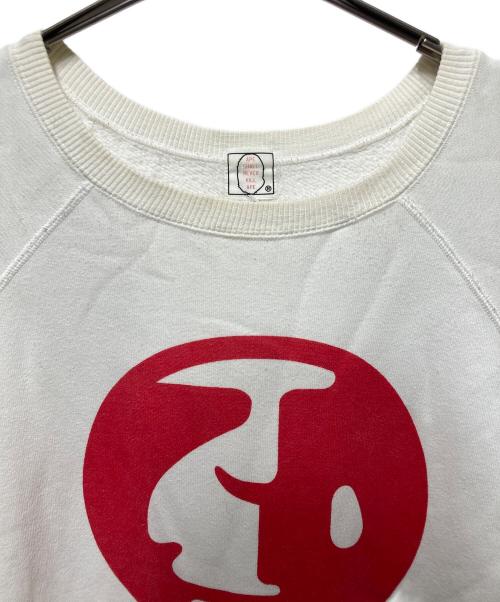 A BATHING APE（アベイシングエイプ）A BATHING APE (アベイシングエイプ) プリントスウェット ホワイト サイズ:Ｍの古着・服飾アイテム
