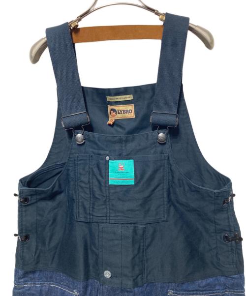 NIGEL CABOURN LYBRO（ナイジェルケーボン ライブロ）NIGEL CABOURN LYBRO (ナイジェルケーボン ライブロ) オールインワン インディゴ サイズ:46の古着・服飾アイテム