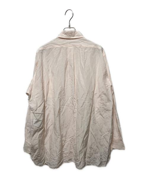 KAPTAIN SUNSHINE（キャプテンサンシャイン）KAPTAIN SUNSHINE (キャプテンサンシャイン) シルクリネンコットンシャツ ピンク サイズ:40の古着・服飾アイテム