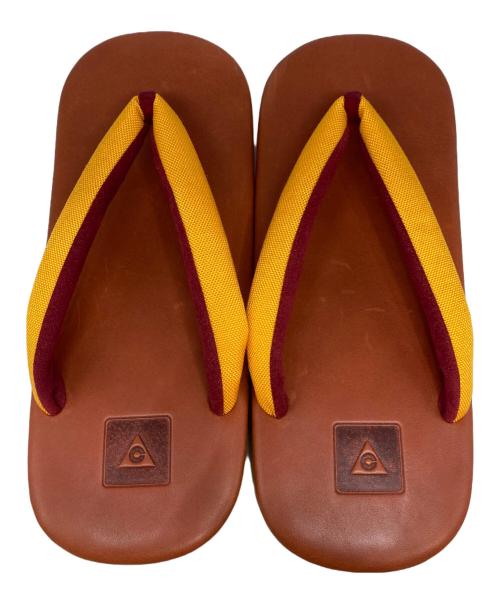 The Mongolian Choppsss（ザモンゴリアンチョップス）The Mongolian Choppsss (ザモンゴリアンチョップス) アイリッシュ雪駄 ブラウン サイズ:Ｌの古着・服飾アイテム