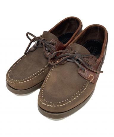 デッキシューズ　パラブーツ 中古・古着通販】PARABOOT (パラブーツ) デッキシューズ ブラウン