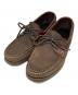 PARABOOT（パラブーツ）の古着「デッキシューズ」｜ブラウン