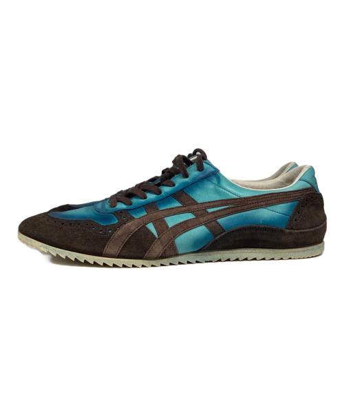 Onitsuka Tiger（オニツカタイガー）Onitsuka Tiger (オニツカタイガー) スニーカー ブルー×ブラウン サイズ:27.5cmの古着・服飾アイテム