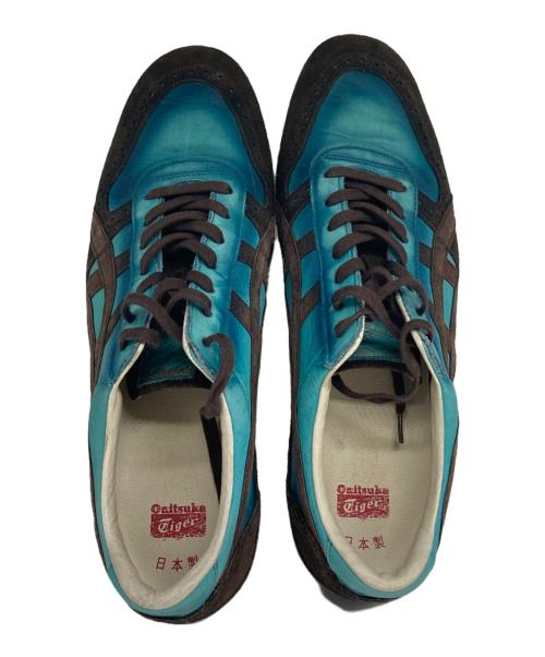 Onitsuka Tiger（オニツカタイガー）Onitsuka Tiger (オニツカタイガー) スニーカー ブルー×ブラウン サイズ:27.5cmの古着・服飾アイテム