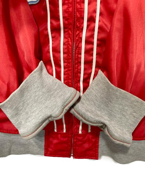 Hysteric Glamour（ヒステリックグラマー）Hysteric Glamour (ヒステリックグラマー) ナイロン切替フードジャケット レッド サイズ:Ｓの古着・服飾アイテム