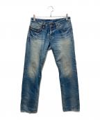 Hysteric Glamourヒステリックグラマー）の古着「スタッズデニムパンツ」｜インディゴ