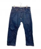 EVISU×WAREHOUSEエヴィス×ウエアハウス）の古着「デニムパンツ」｜インディゴ