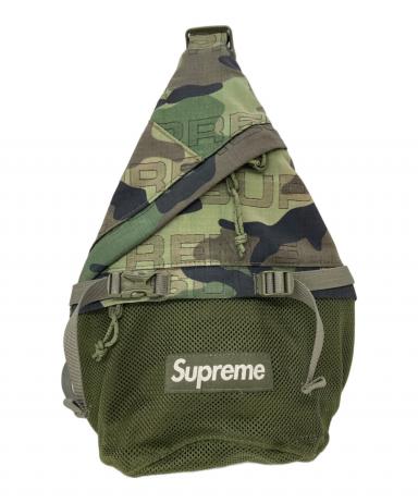 Supreme 3Mコラボ　ボディバッグ カーキ　迷彩 中古・古着通販】SUPREME (シュプリーム) 21AW SlingBag Woodland Camo