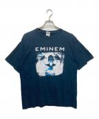 EMINEMエミネム）の古着「The Slim Shady LP/プリントTシャツ」｜ネイビー