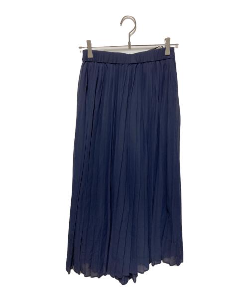 RUIRUE BOUTIQUE（ルイルエブティック）RUIRUE BOUTIQUE (ルイルエブティック) ペプラムジャケット＆シフォンセットアップ ネイビー サイズ:Mの古着・服飾アイテム