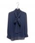 RUIRUE BOUTIQUE (ルイルエブティック) ペプラムジャケット＆シフォンセットアップ ネイビー サイズ:M：8000円