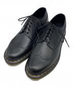 Dr.Martensドクターマーチン）の古着「イエローステッチブローグシューズ」｜ブラック