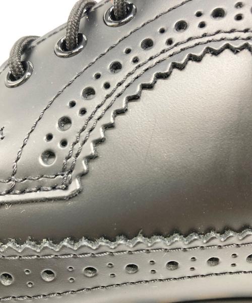 Dr.Martens（ドクターマーチン）Dr.Martens (ドクターマーチン) イエローステッチブローグシューズ ブラック サイズ:27.0の古着・服飾アイテム