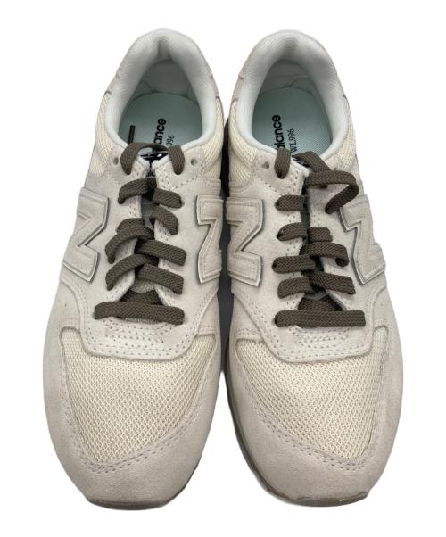 NEW BALANCE（ニューバランス）NEW BALANCE (ニューバランス) ローカットスニーカー ベージュ サイズ:23の古着・服飾アイテム