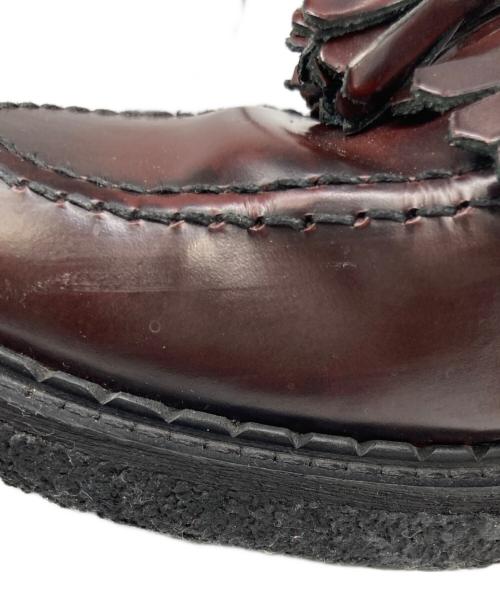 GEORGE COX（ジョージコックス）GEORGE COX (ジョージコックス) FRED PERRY (フレッドペリー) Tassel Loafer Leather ブラウン サイズ:4の古着・服飾アイテム