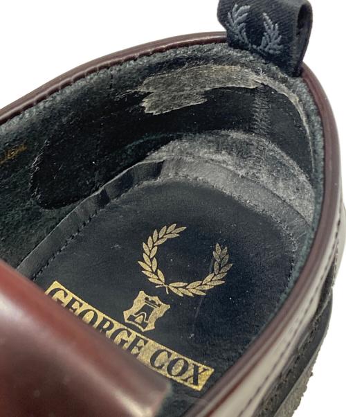 GEORGE COX（ジョージコックス）GEORGE COX (ジョージコックス) FRED PERRY (フレッドペリー) Tassel Loafer Leather ブラウン サイズ:4の古着・服飾アイテム